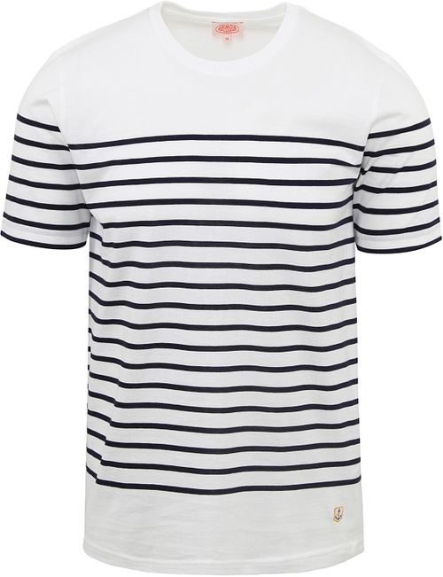 Armor-Lux Etel T-Shirt Strepen Vit Product