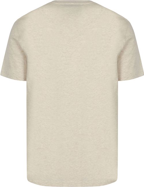Lyle & Scott T-shirt Heather Ecru Product / Achterkant
