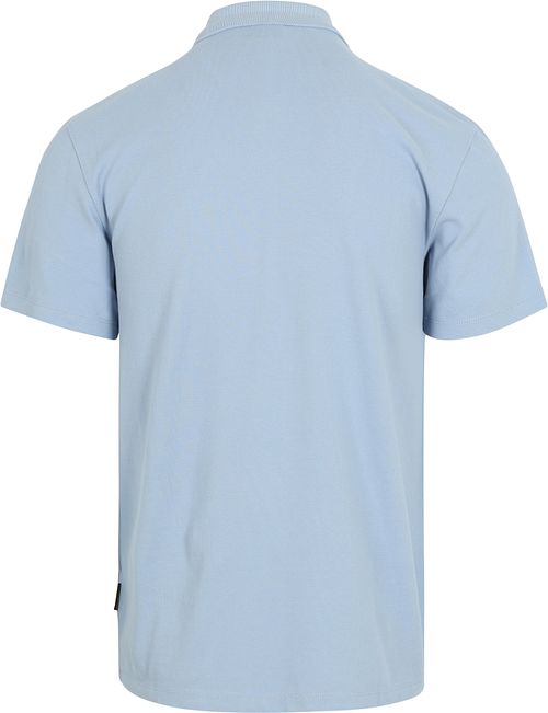 Napapijri Ealis Polo Chambray Blå Product / Achterkant