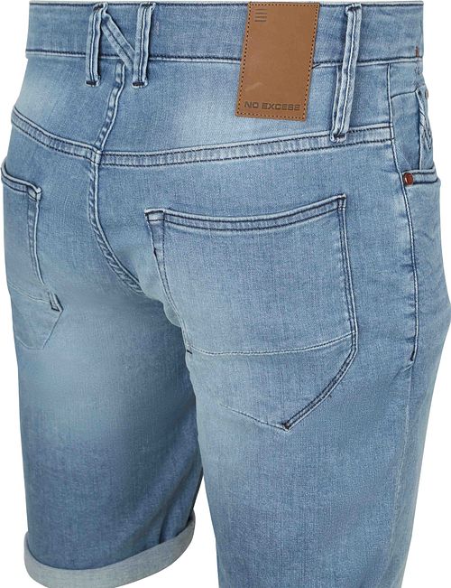 No Excess krótkie spodenki jeansowe Stretch, wybielany efekt Product / Detail