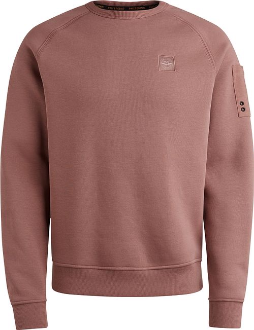 PME Legend Sweater Logo Nussbraun Regular Fit Product
