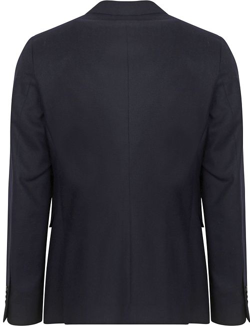 Suitable Classic Blazer Wool Blend Navy Product / Achterkant