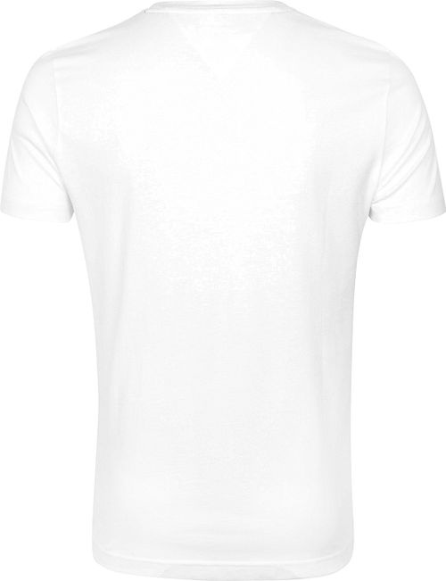 Tommy Hilfiger T-Shirt z logo w kolorze białym Product / Achterkant