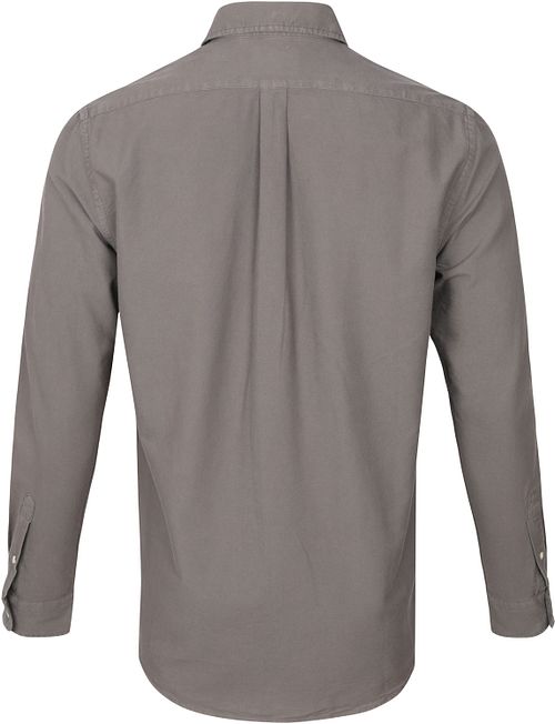Colorful Standard Overhemd Storm Grey Product / Achterkant