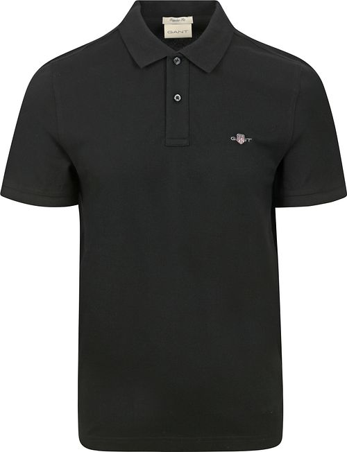 Gant Shield Polo z pike9 w kolorze czarnym Product