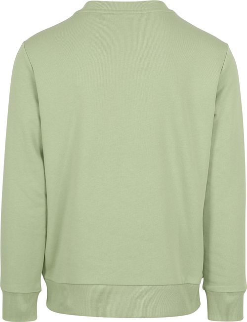 Gant Sweater Embossed Logo Lichtgroen Product / Achterkant
