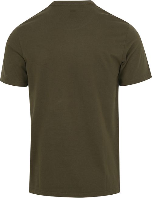 Levi's T-shirt Original Dark Green Product / Achterkant