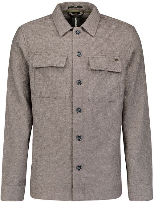 Overshirt No Excess bouclé w kolorze szarym Product