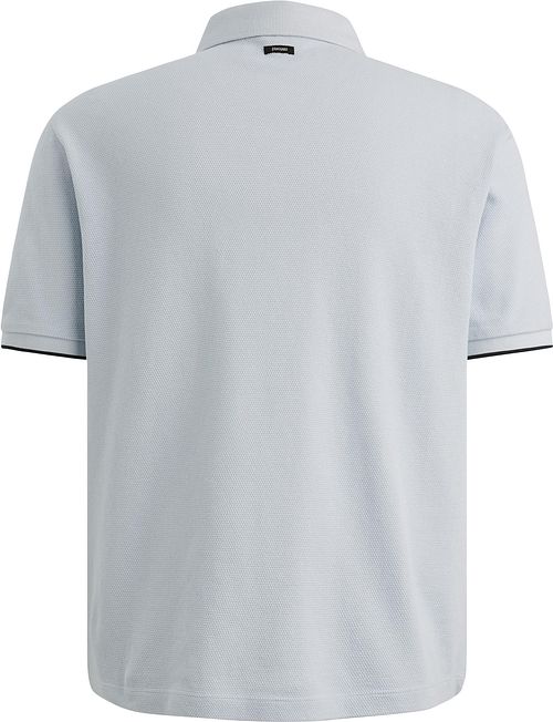Vanguard Polo Piqué Light Blue Product / Achterkant