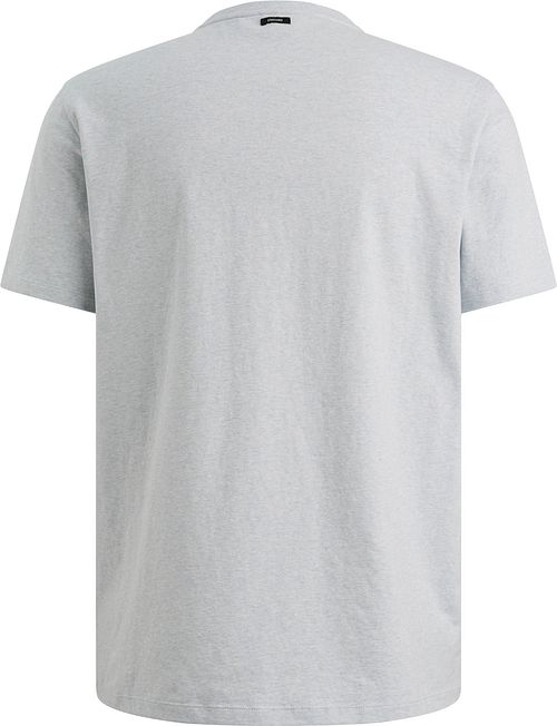 Vanguard T-Shirt Logo Melange Light Blue Product / Achterkant