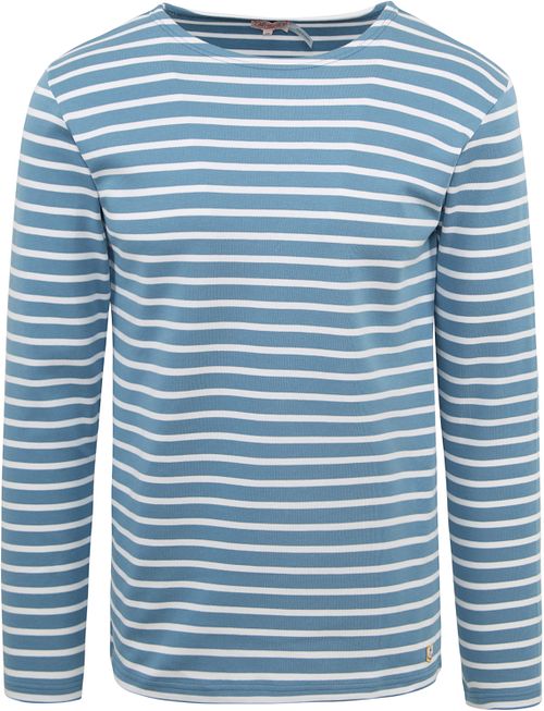 Armor-Lux Sweter Houat w paski niebieski Product