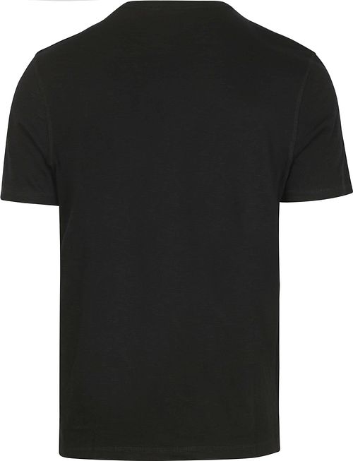 BOSS T-shirt Tegood Zwart Product / Achterkant