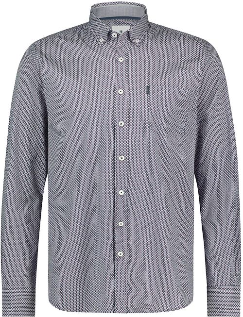 Camicia State of Art con motivo a figure rossa Product
