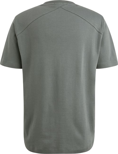 Cast Iron T-shirt Stormy Blauw Product / Achterkant