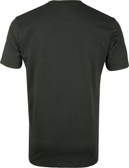 Colorful Standard Økologisk T-shirt Mørkegrøn Product / Achterkant