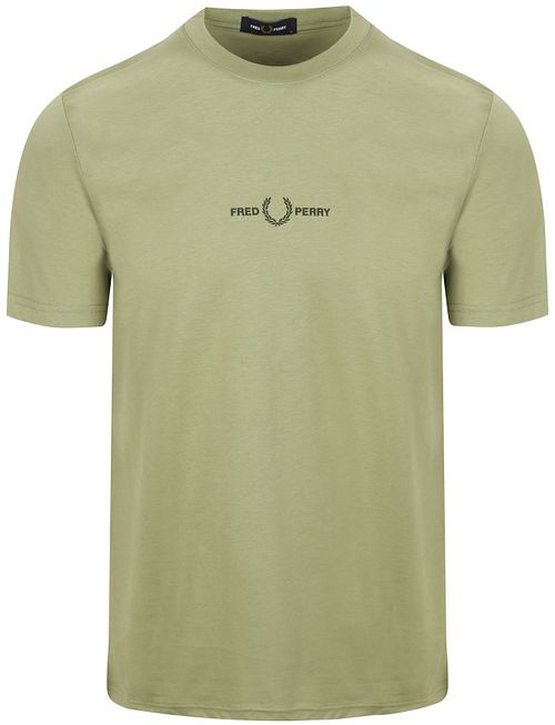 Fred Perry M4580 z haftem, oliwkowy Product