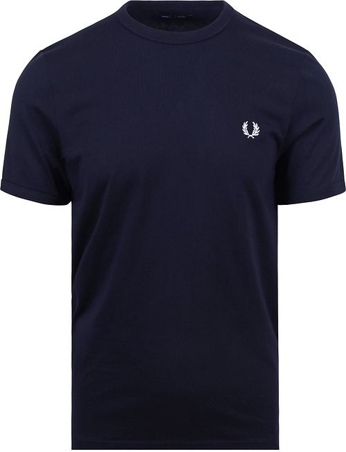 Fred Perry Ringer T-Shirt Dunkelblau Product