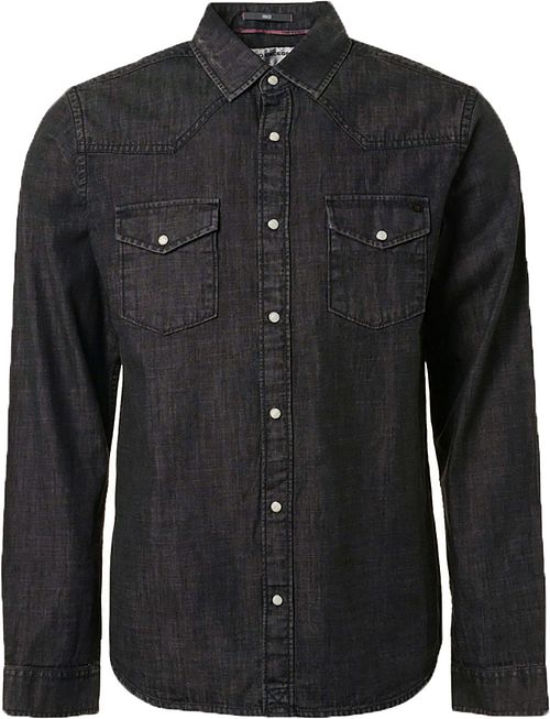 No Excess Koszula Denim Twill Antracyt Product