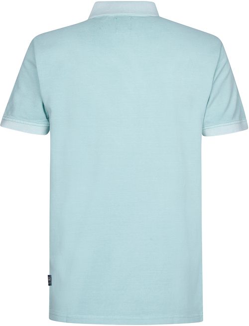 Petrol PiquÃ© Polo Cayside Aqua Product / Achterkant