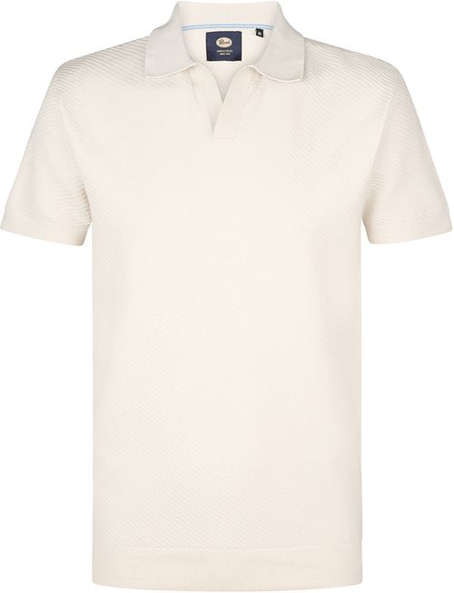 Petrol Strikkede Polo Æggeskal Product