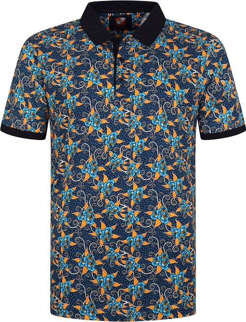 Polo Suitable con estampado floral azul marino Product
