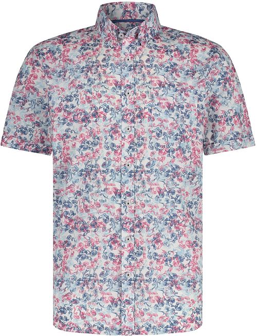State Of Art Short Sleeve Hemd Print Rood Product