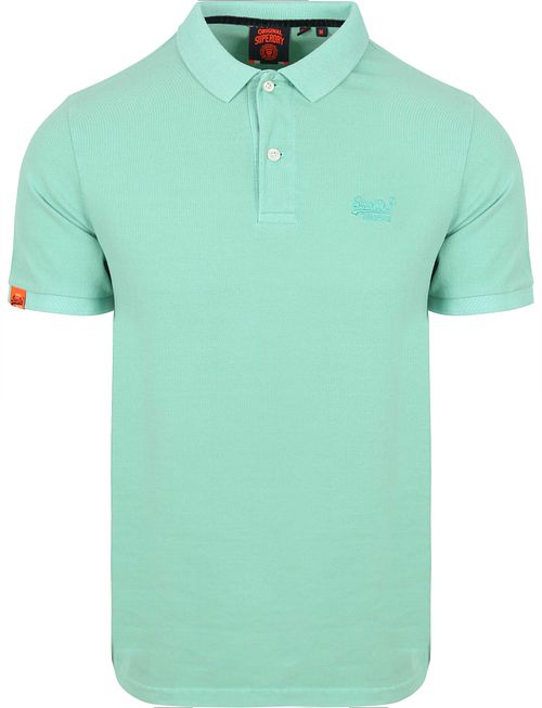 Superdry polo Destroyed i grøn Product