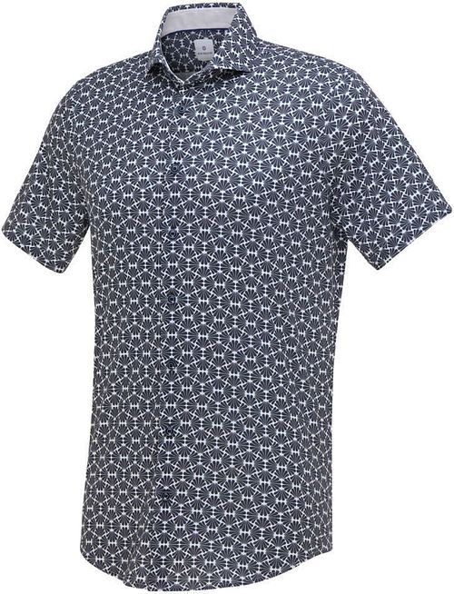 Blue Industry Overhemd Short Sleeve Navy Product