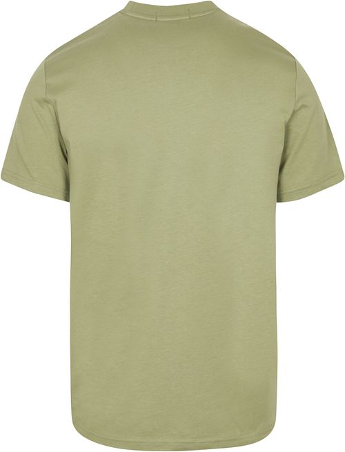 Fred Perry M4580 Brodert Oliven Product / Achterkant