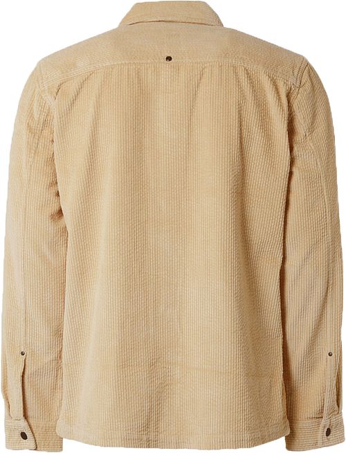 No Excess Overshirt z sztruksu w kolorze beżowym Product / Achterkant