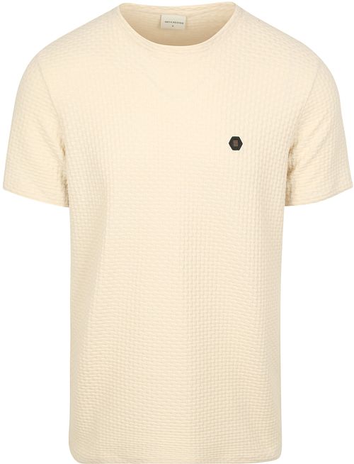 No-Excess T-Shirt Jacquard Ekru Product