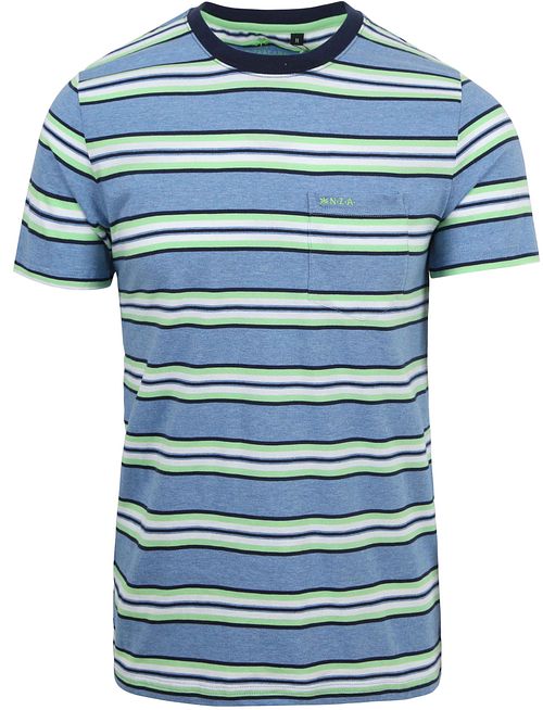 NZA T-shirt Hawkers Stripes Bleu Product