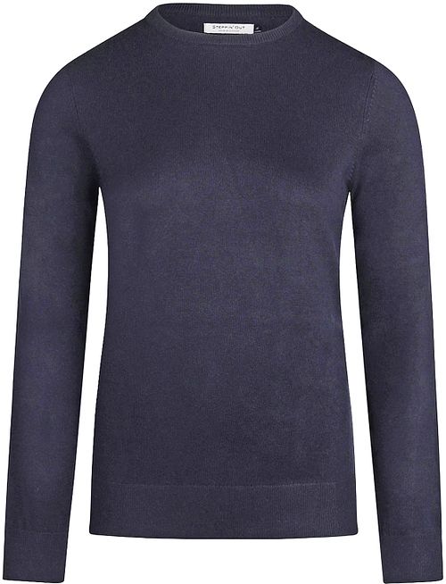 Steppin' Out Women Pullover Cotton Cashmere Navy Product