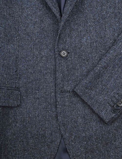 Passerende Birds Eye Colbert i Merinould i Marineblå Product / Detail