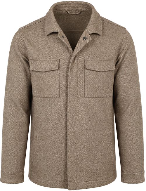 Suitable Overshirt Twill Beige