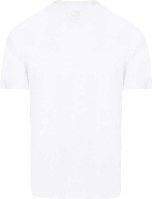 King Essentials The Shawn T-Shirt Vit Product / Achterkant