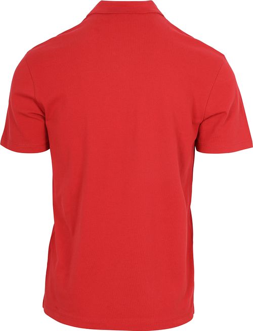 Koszulka polo Napapijri Ealis w kolorze czerwonym Product / Achterkant