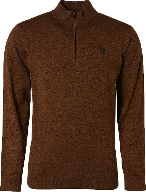 No Excess Half Zip Trøje i Karamel Product