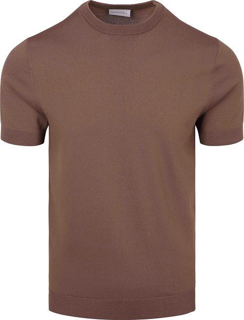 Suitable Strikket T-skjorte Wake Tabacco Product