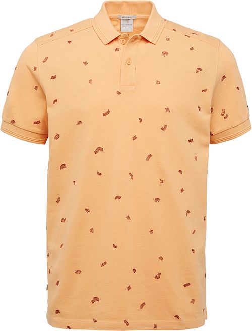 Cast Iron Polo Shirt Apricot Oranje Product