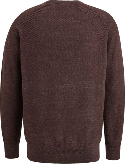 Cast Iron Trøje Heather Plated Brun Product / Achterkant