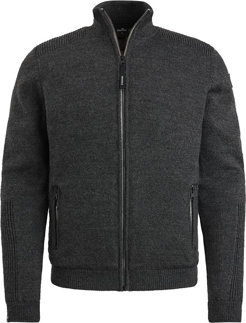 Gilet Vanguard in misto lana antracite Product