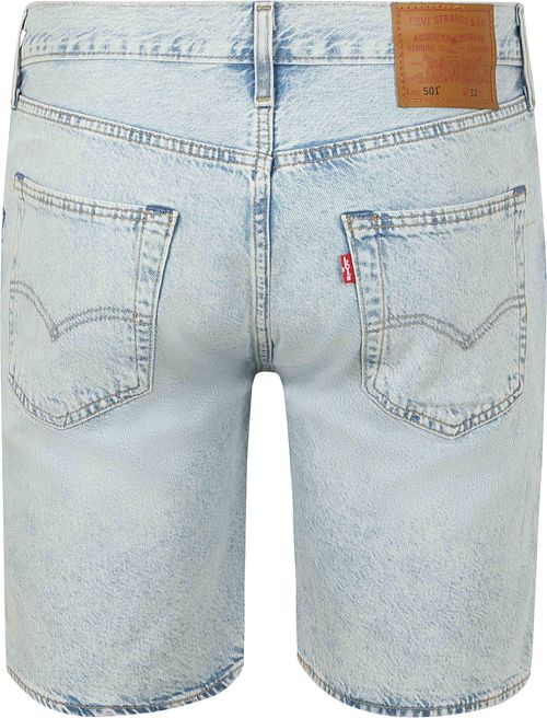 Levi's 501 Denim Shorts Lyseblå Product / Achterkant