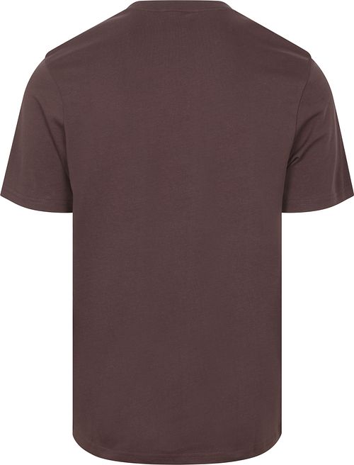 Lyle & Scott T-shirt Espresso Product / Achterkant