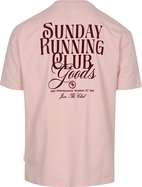 Supply & Co T-Shirt Backprint Roze Product / Achterkant