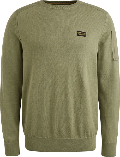 Sweter PME Legend American Classic w kolorze oliwkowej zieleni Product
