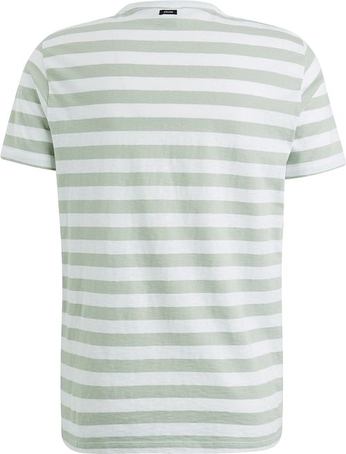 T-Shirt Vanguard w zielone paski Product / Achterkant