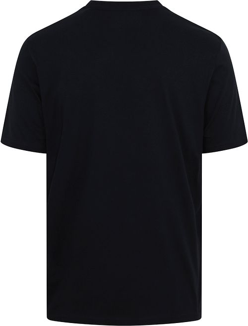 Marc O'Polo T-Shirt Bleu Foncé Product / Achterkant