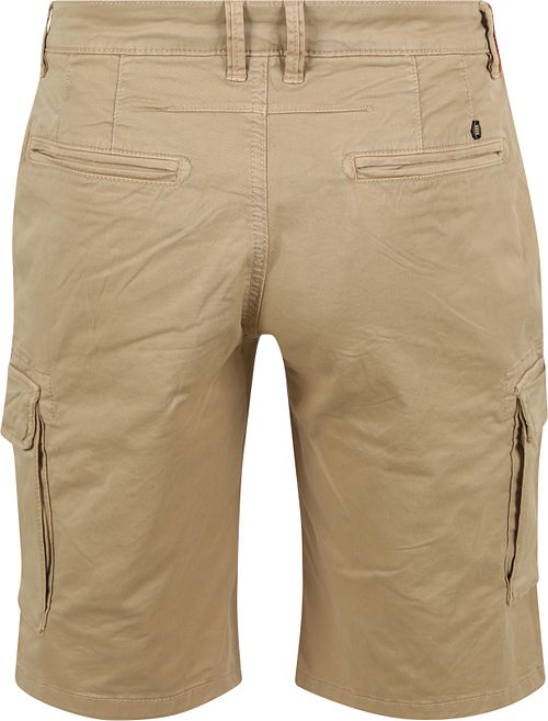 No Excess Cargo Shorts Beige Product / Achterkant