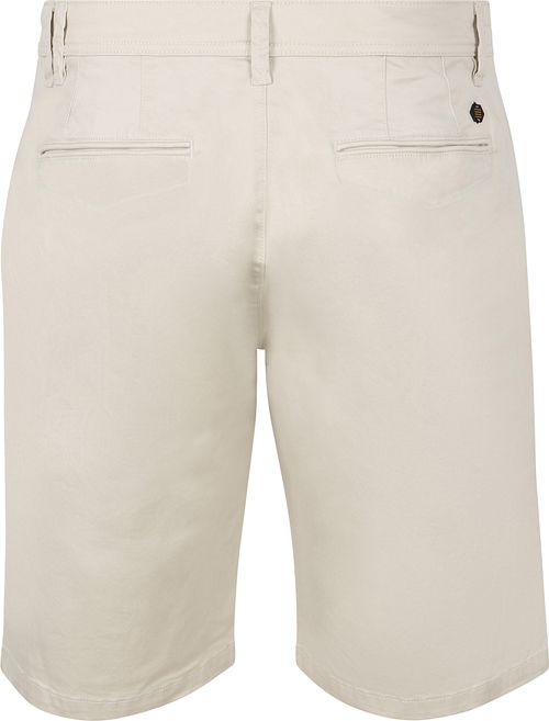 No Excess Chino Short Stretch Ecru Product / Achterkant